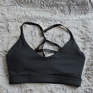 Nike Women's Black Strappy Sports Bra